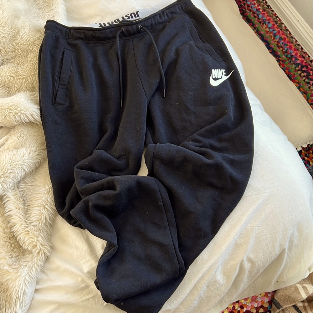 Nike joggers. Black! Large!